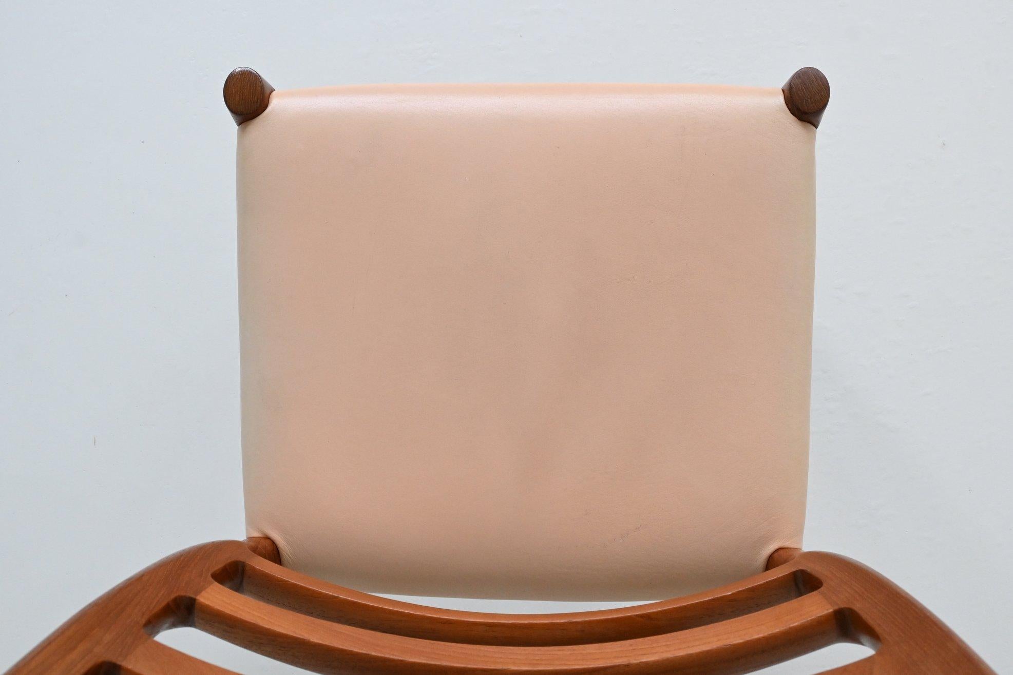 Sedie da pranzo Niels Otto Moller modello 85 in teak Danimarca 1960 in vendita 12