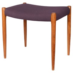 Niels Otto Moller: Hocker aus Teakholz, Modell 80a, von JL Moller