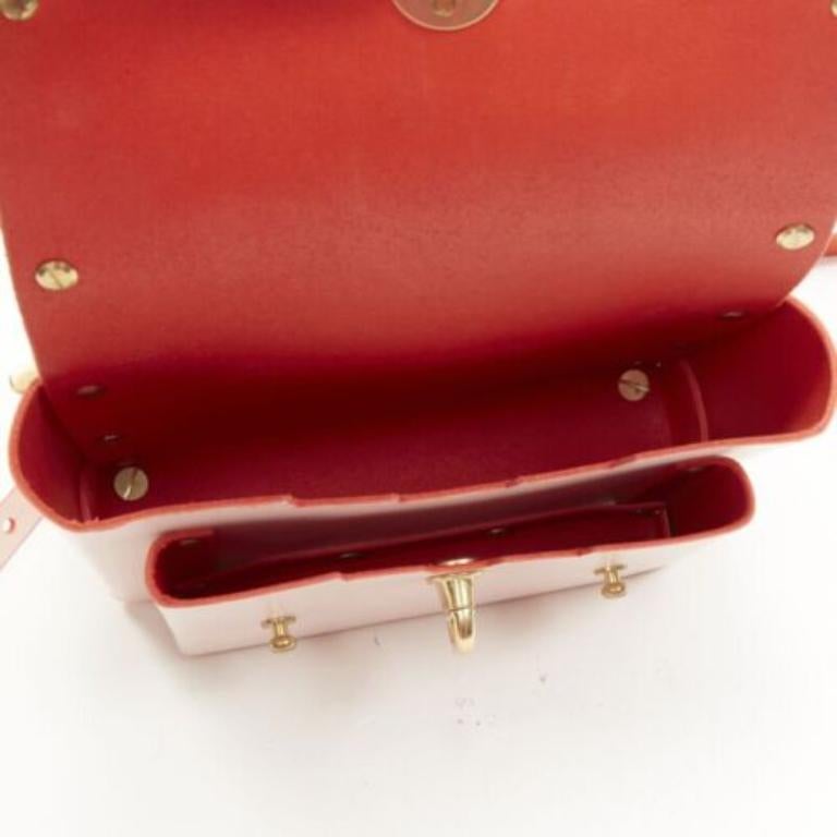 NIELS PEERAER Recycle rosa Halbmondtasche aus pflanzlichem Leder mit Henkel im Angebot 3