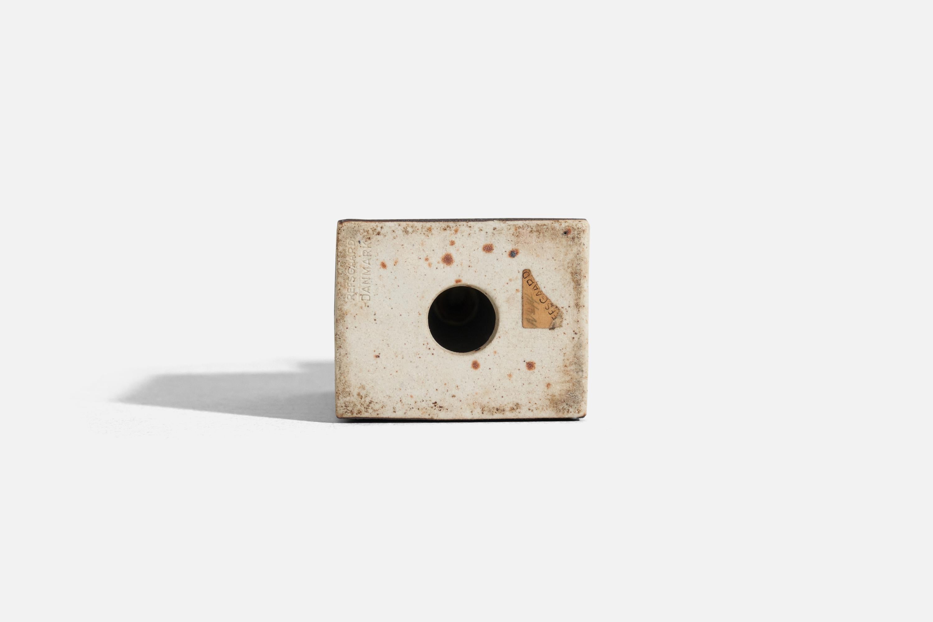 Milieu du XXe siècle Niels Refsgaard, lampe de bureau, grès émaillé, Danemark, années 1960 en vente