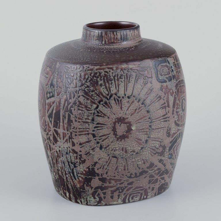 Smaltato Niels Thorsson per Royal Copenhagen. Vaso 