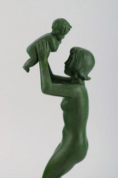 Niels Tvede for Ipsens Enke, Mother Lifting Child, 1930's