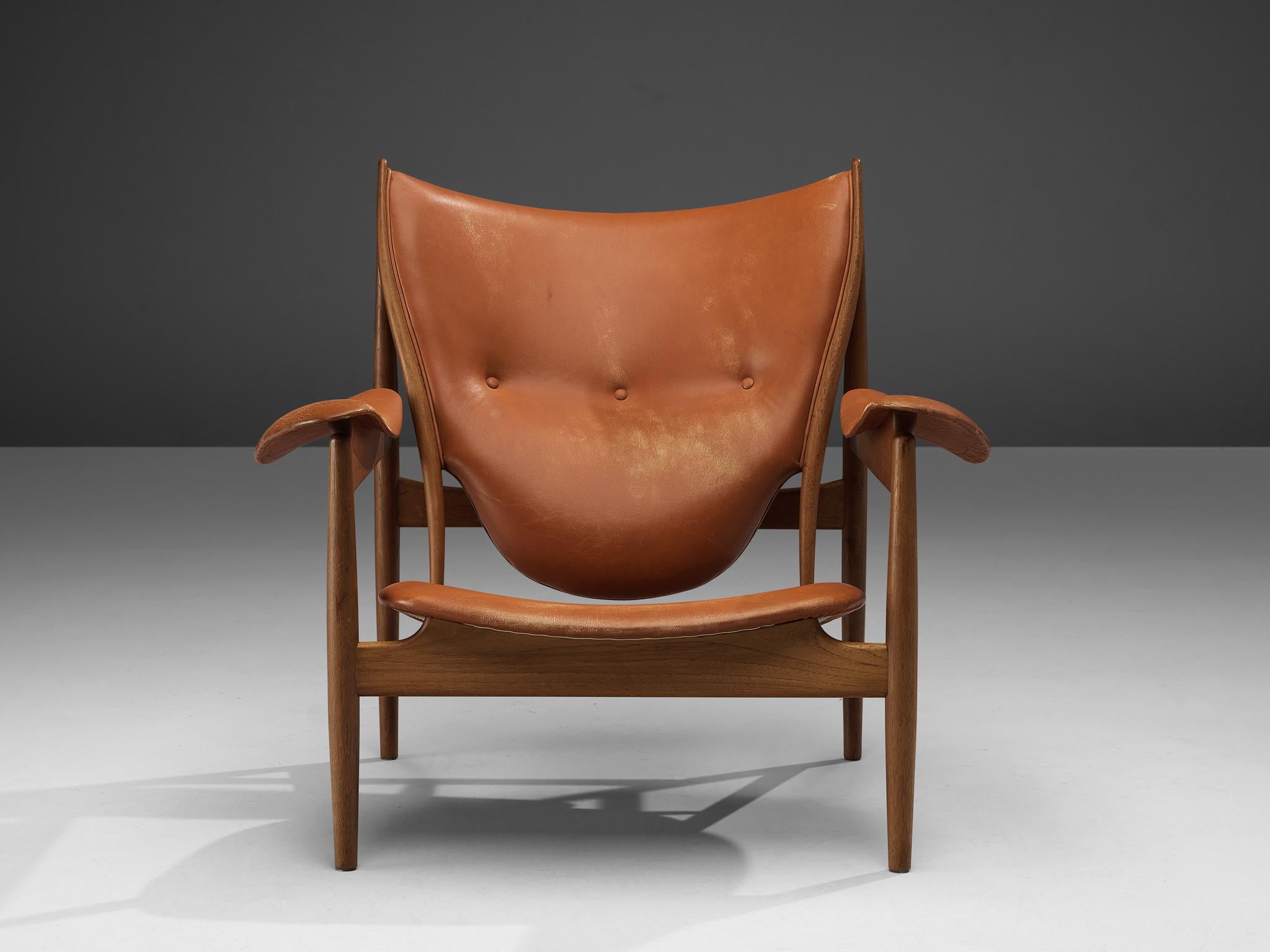 Scandinavian Modern Niels Vodder's Own ‘Chieftain’ Lounge Chair by Finn Juhl