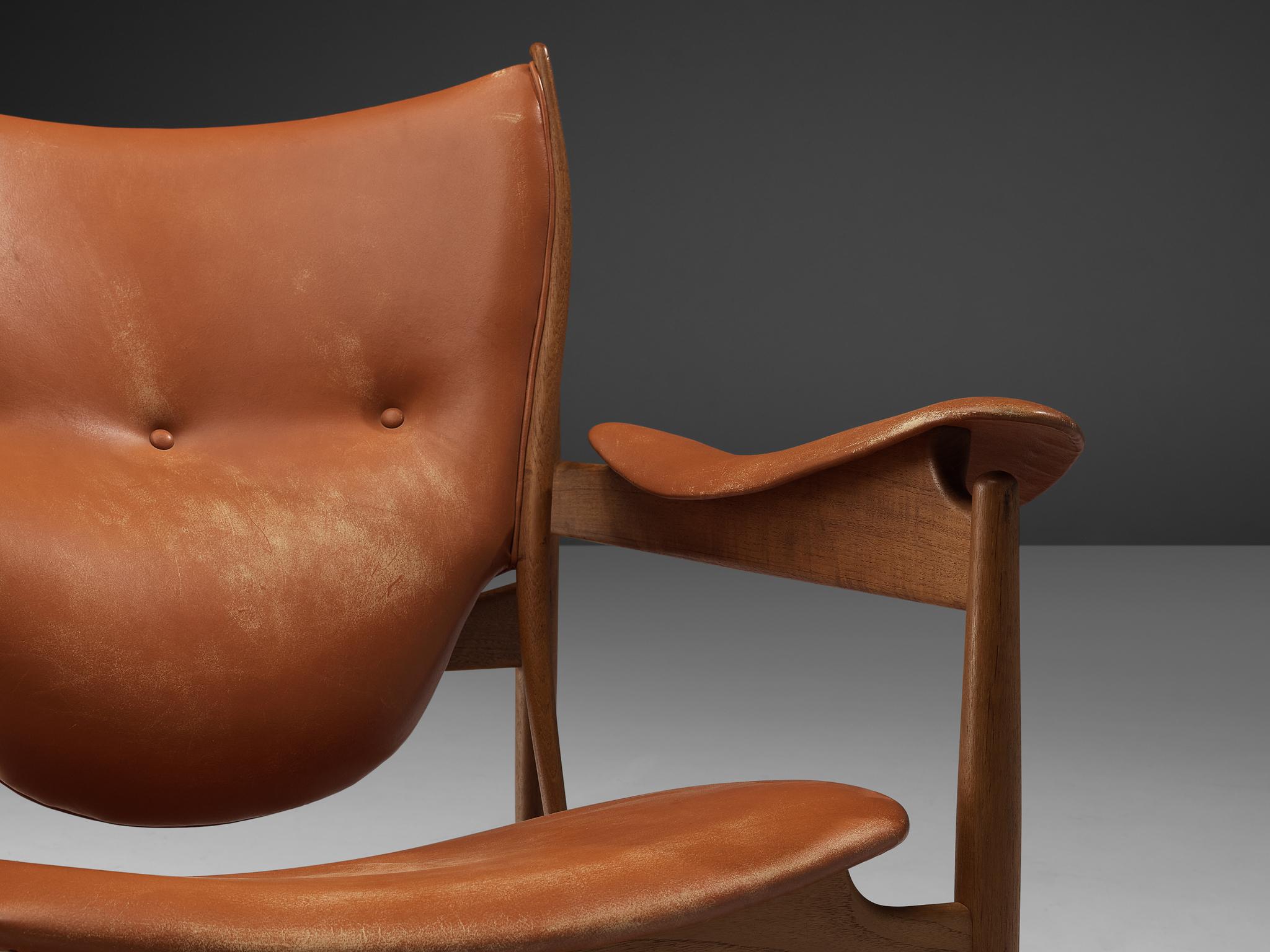 Danish Niels Vodder's Own ‘Chieftain’ Lounge Chair by Finn Juhl