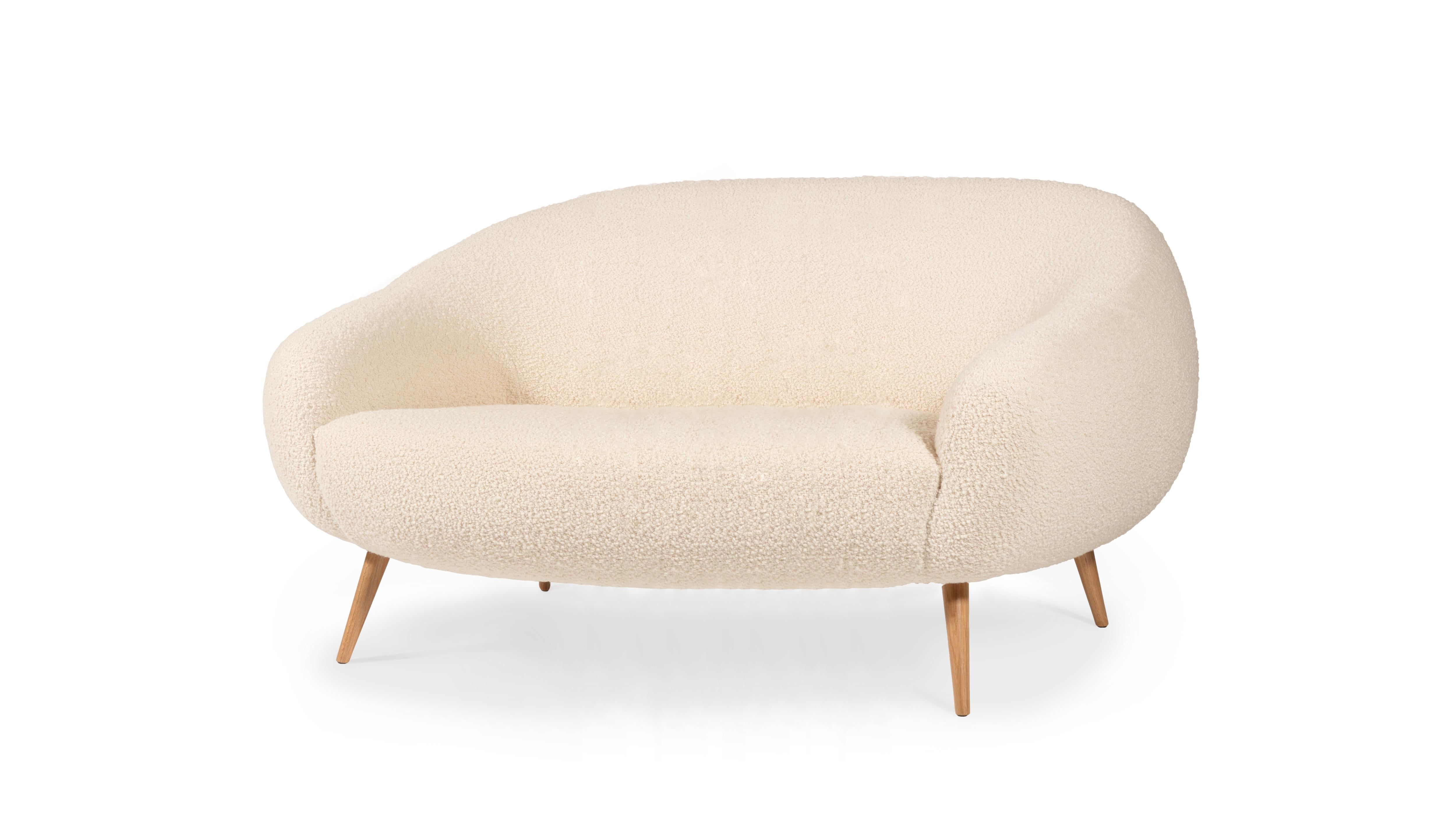 Post-Modern Niemeyer 2 Seat Sofa by InsidherLand For Sale