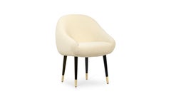 Niemeyer Brass Dining Chair by InsidherLand