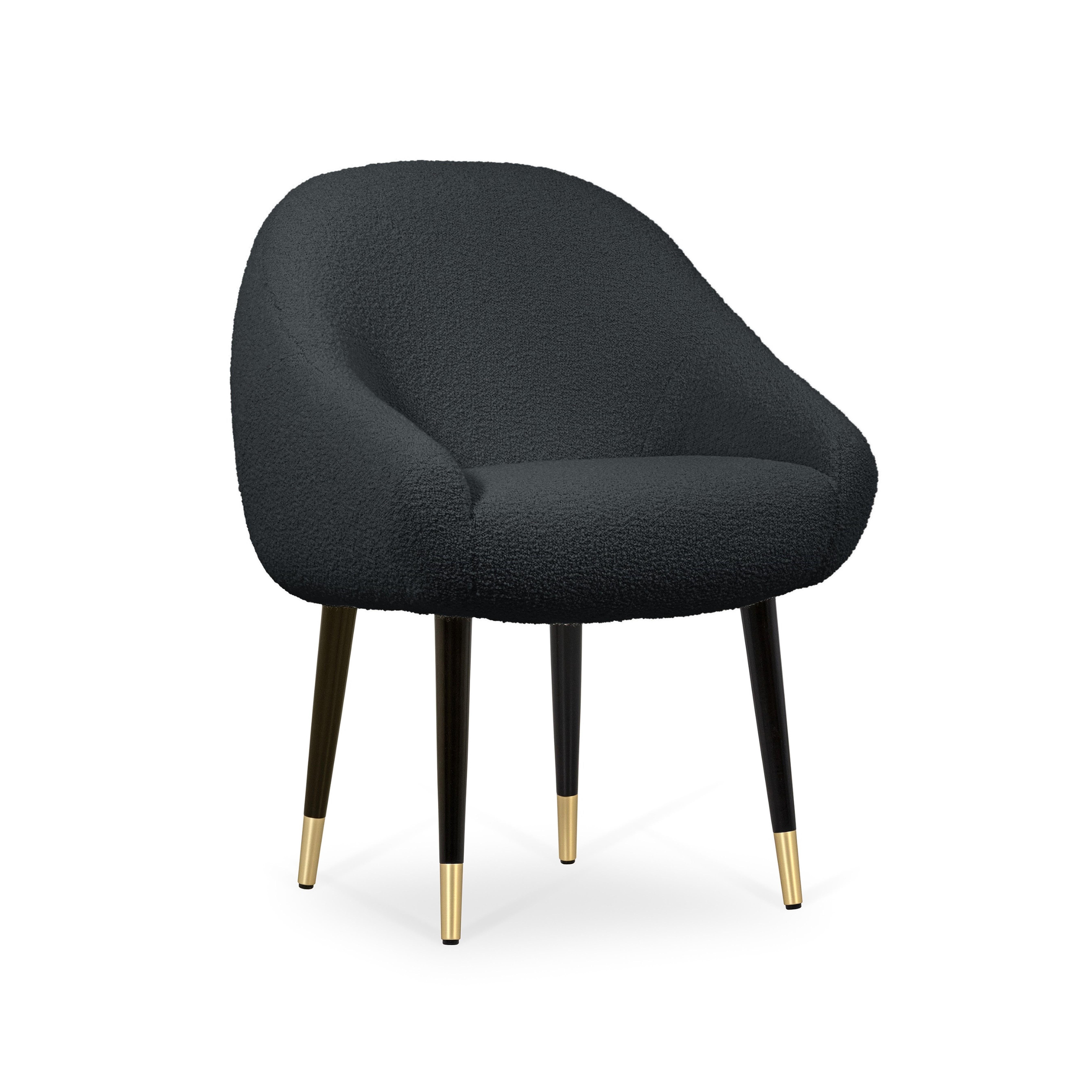 The Niemeyer dining chair is named after the Brazilian Architect Oscar Niemeyer whose Architecture was spread like sculptural poetry in the History of humankind. The rounded lines of the chair are influenced by the remarkable 'Casa das Canoas'