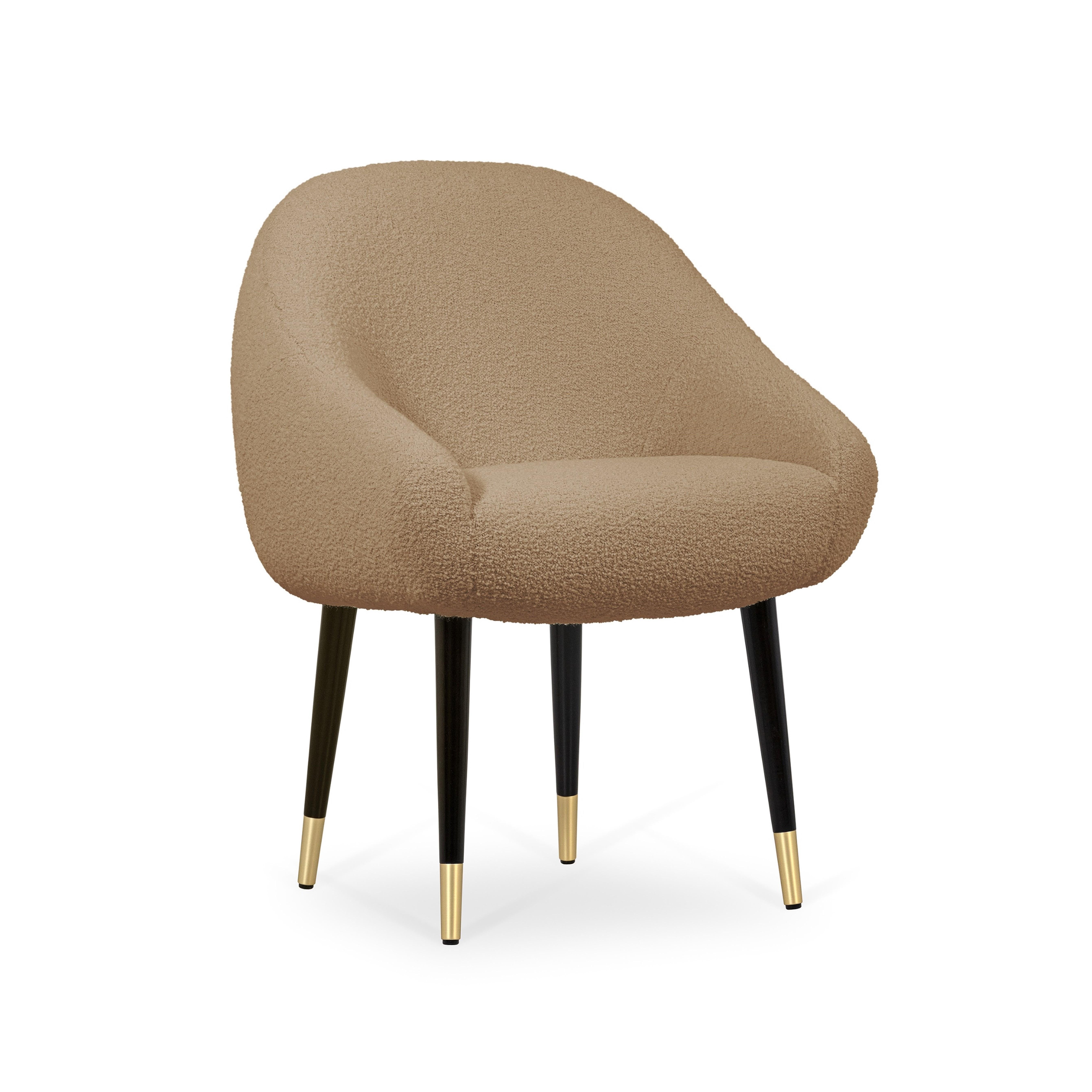 La chaise de salle à manger Niemeyer porte le nom de l'architecte brésilien Oscar Niemeyer, dont l'architecture s'est répandue comme une poésie sculpturale dans l'histoire de l'humanité. Les lignes arrondies de la chaise sont influencées par la