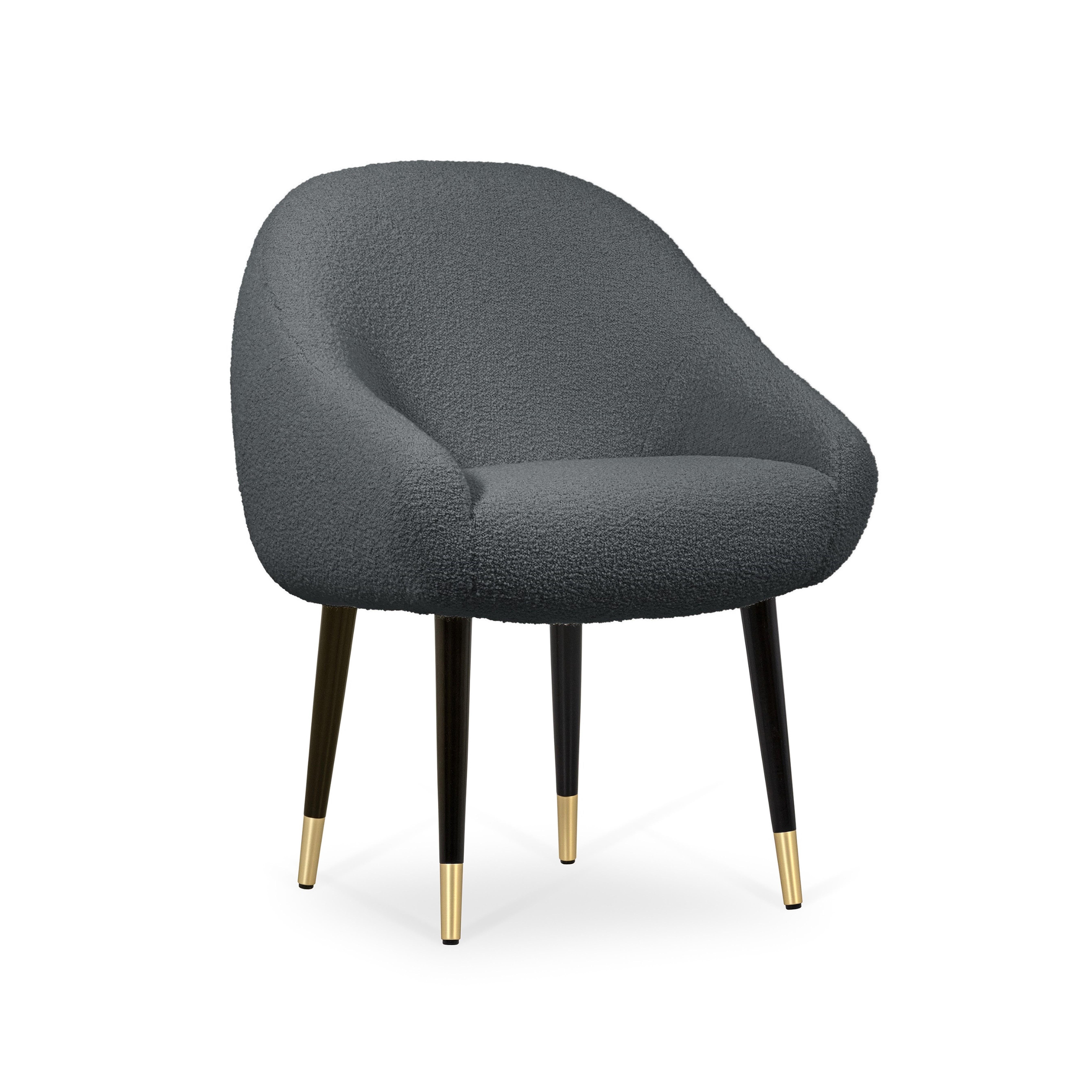 The Niemeyer dining chair is named after the Brazilian Architect Oscar Niemeyer whose Architecture was spread like sculptural poetry in the History of humankind. The rounded lines of the chair are influenced by the remarkable 'Casa das Canoas'
