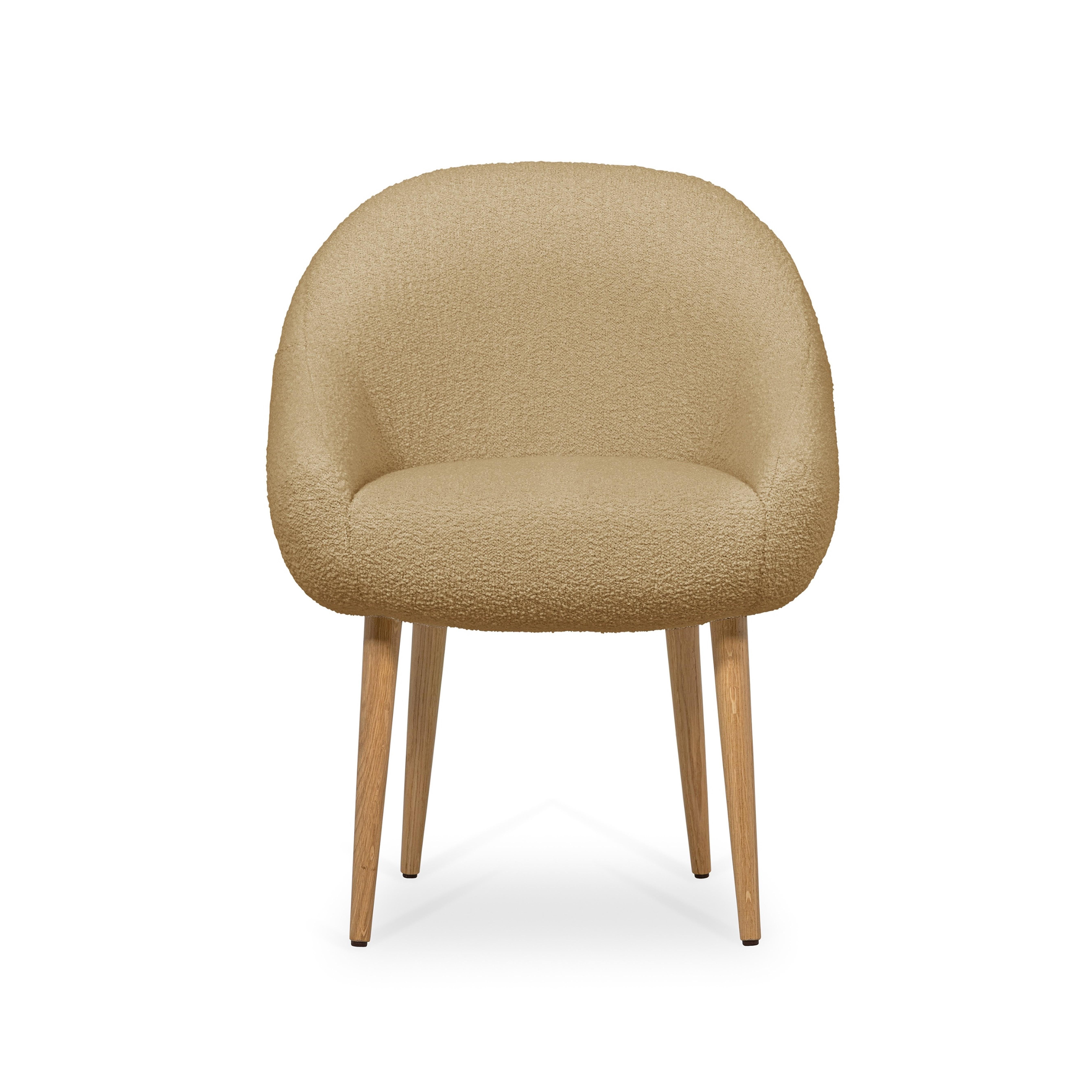 The Niemeyer dining chair is named after the Brazilian Architect Oscar Niemeyer whose Architecture was spread like sculptural poetry in the History of humankind. The rounded lines of the chair are influenced by the remarkable 'Casa das Canoas'