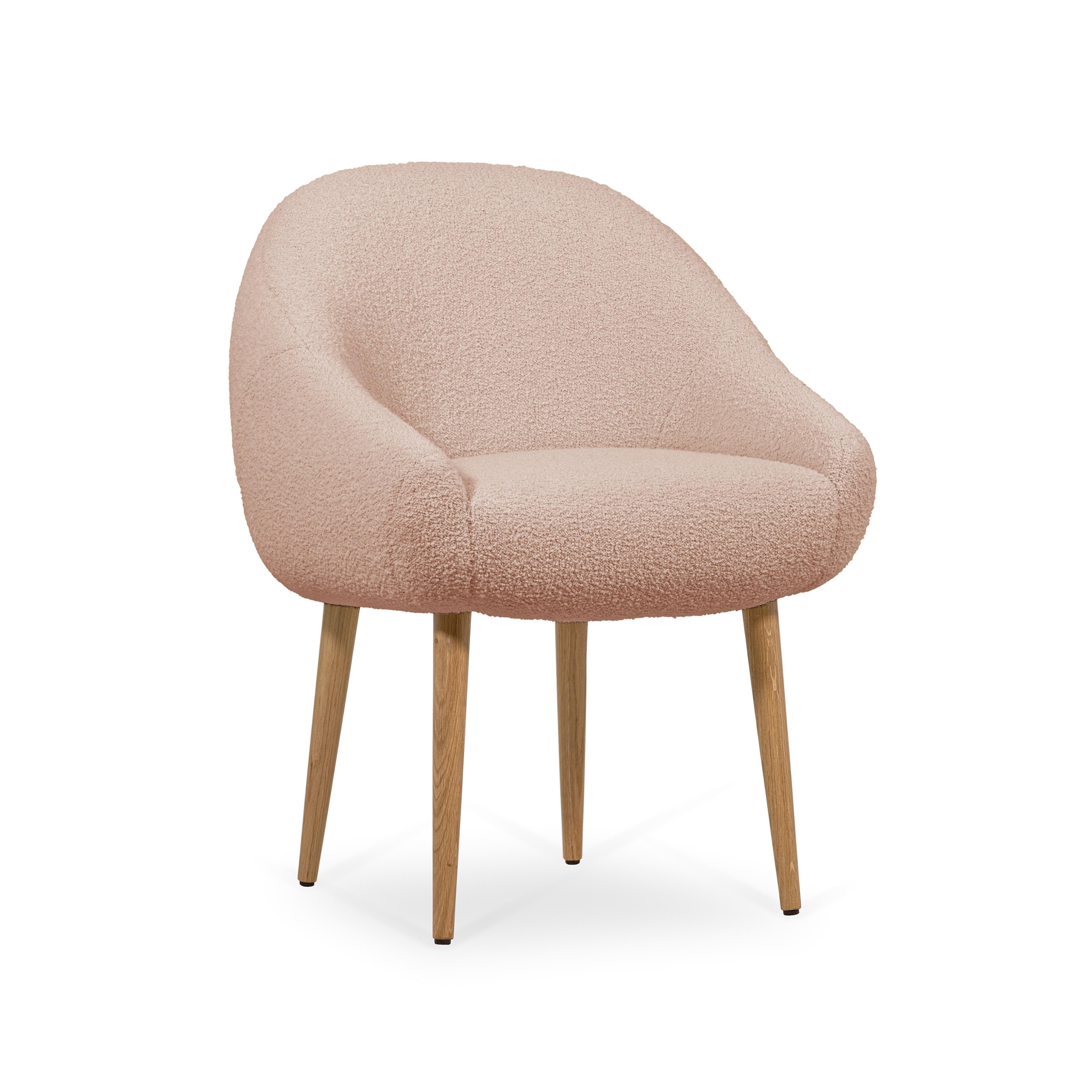 The Niemeyer dining chair is named after the Brazilian Architect Oscar Niemeyer whose Architecture was spread like sculptural poetry in the History of humankind. The rounded lines of the chair are influenced by the remarkable 'Casa das Canoas'