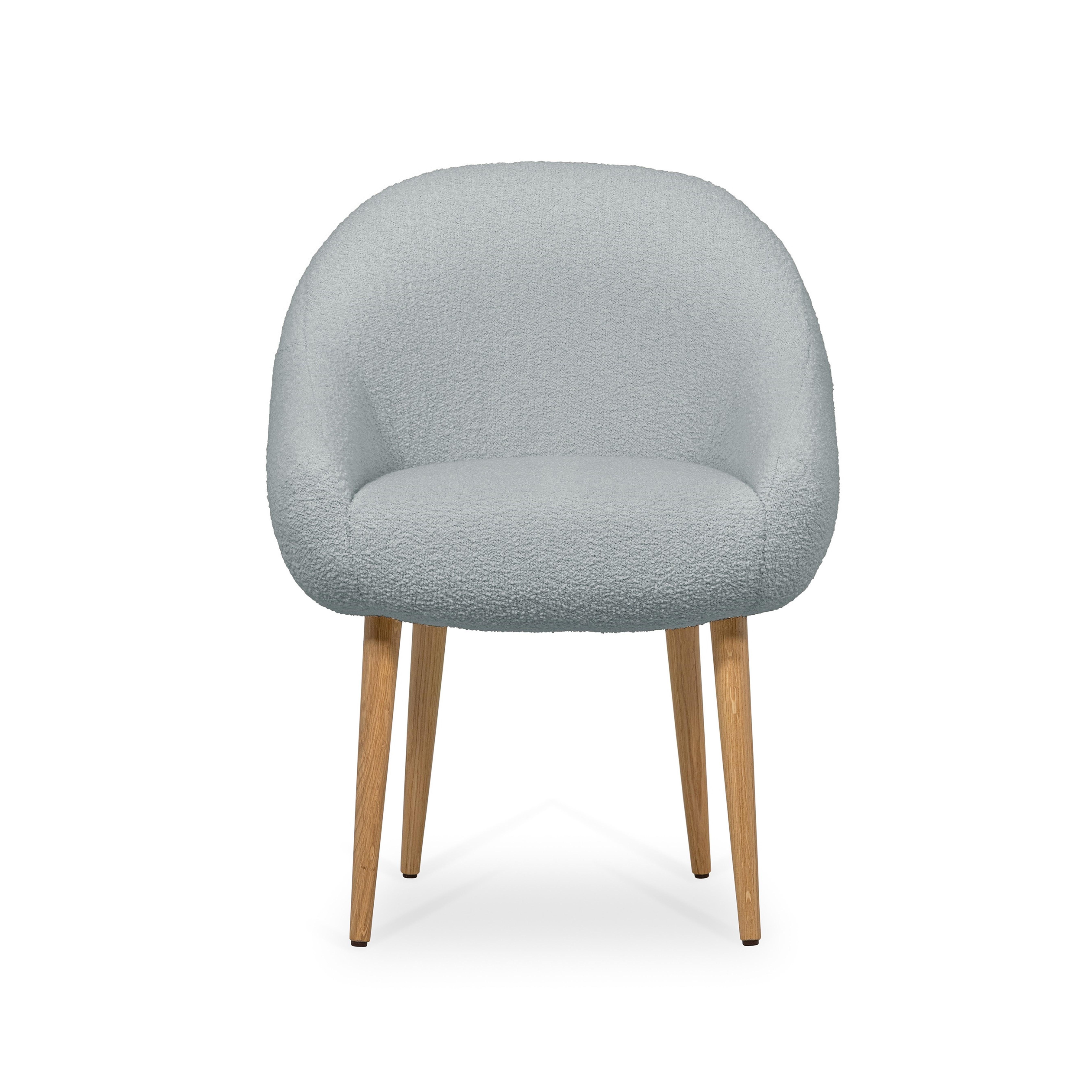 La chaise de salle à manger Niemeyer porte le nom de l'architecte brésilien Oscar Niemeyer, dont l'architecture s'est répandue comme une poésie sculpturale dans l'histoire de l'humanité. Les lignes arrondies de la chaise sont influencées par la