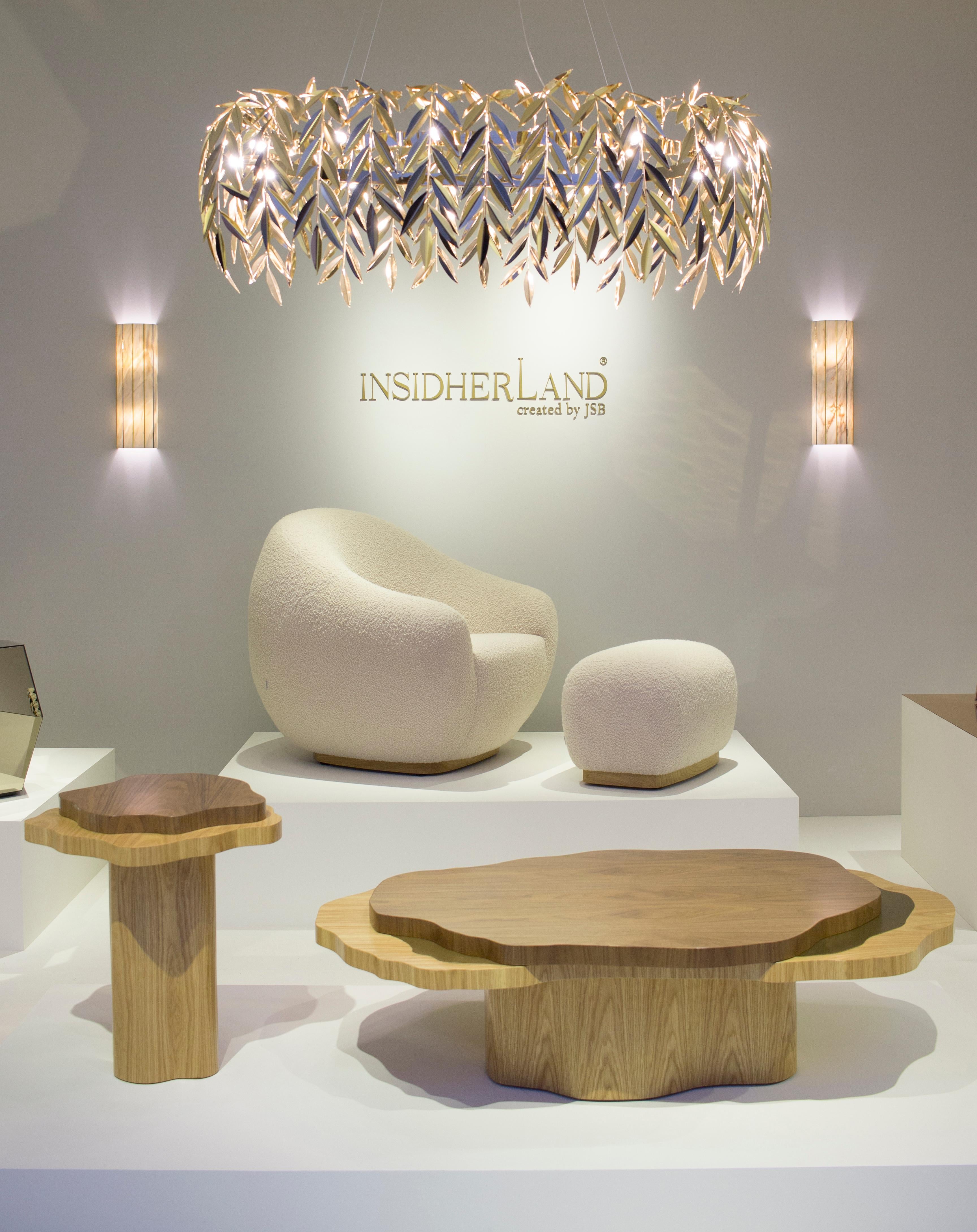 Sgabello Niemeyer II, Bouclé e Oak, InsidherLand di Joana Santos Barbosa In condizioni Nuovo in vendita a Maia, Porto