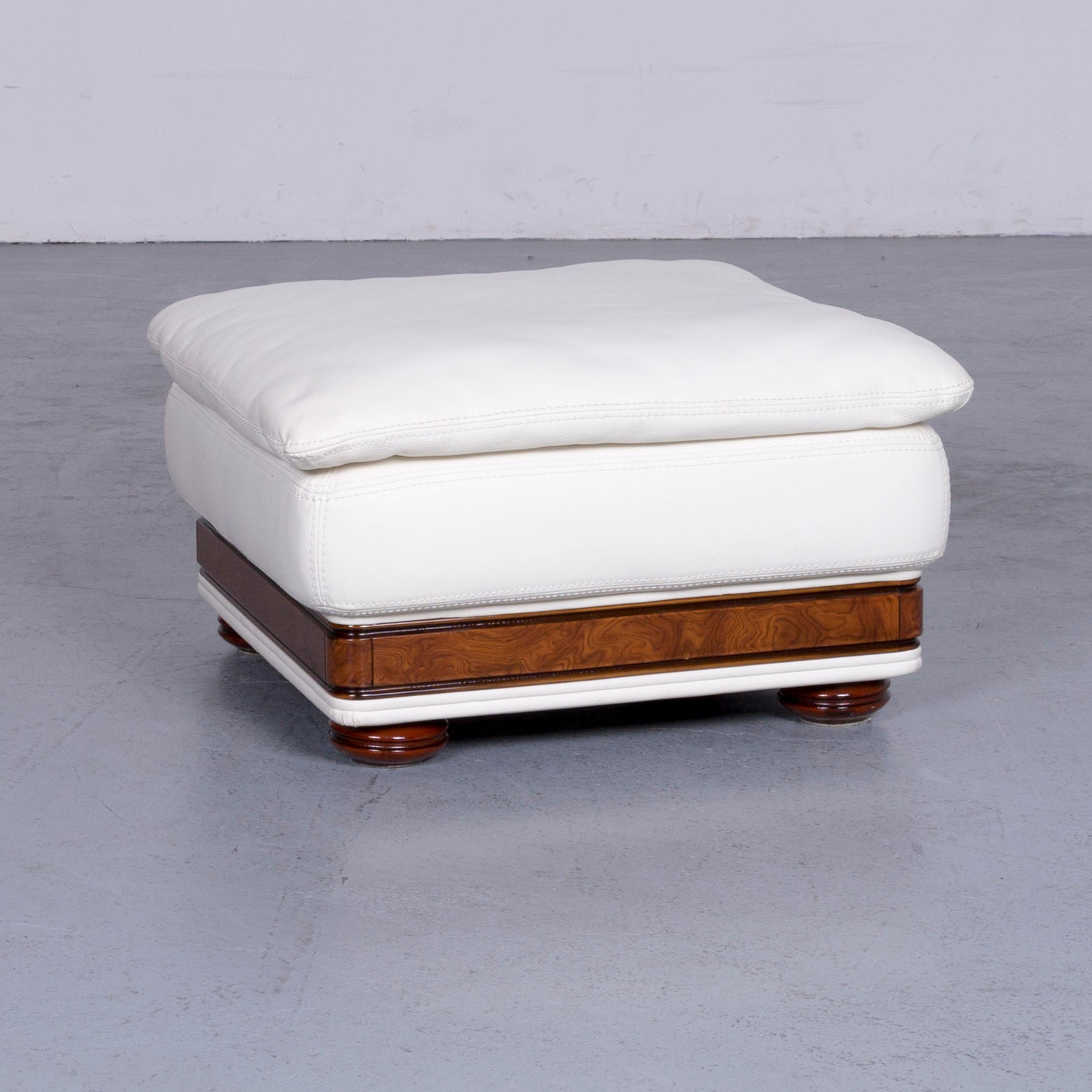 Nieri Corniche Designer Leather Sofa White Corner-Sofa Couch 19