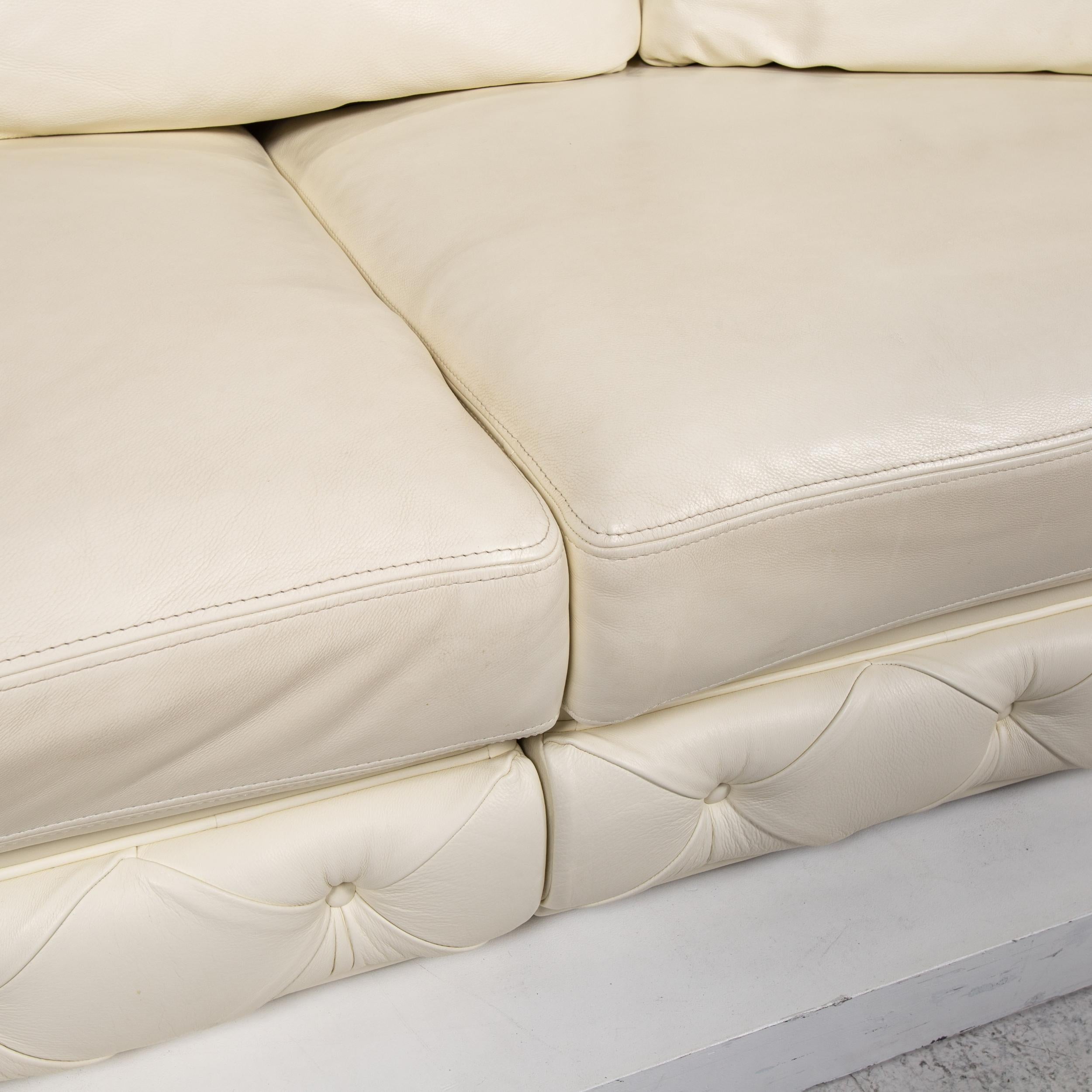 four seat leather couch