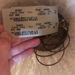 Niermann Weeks Capucine 9-Light Gold Leaf Chandelier with Linen Shades