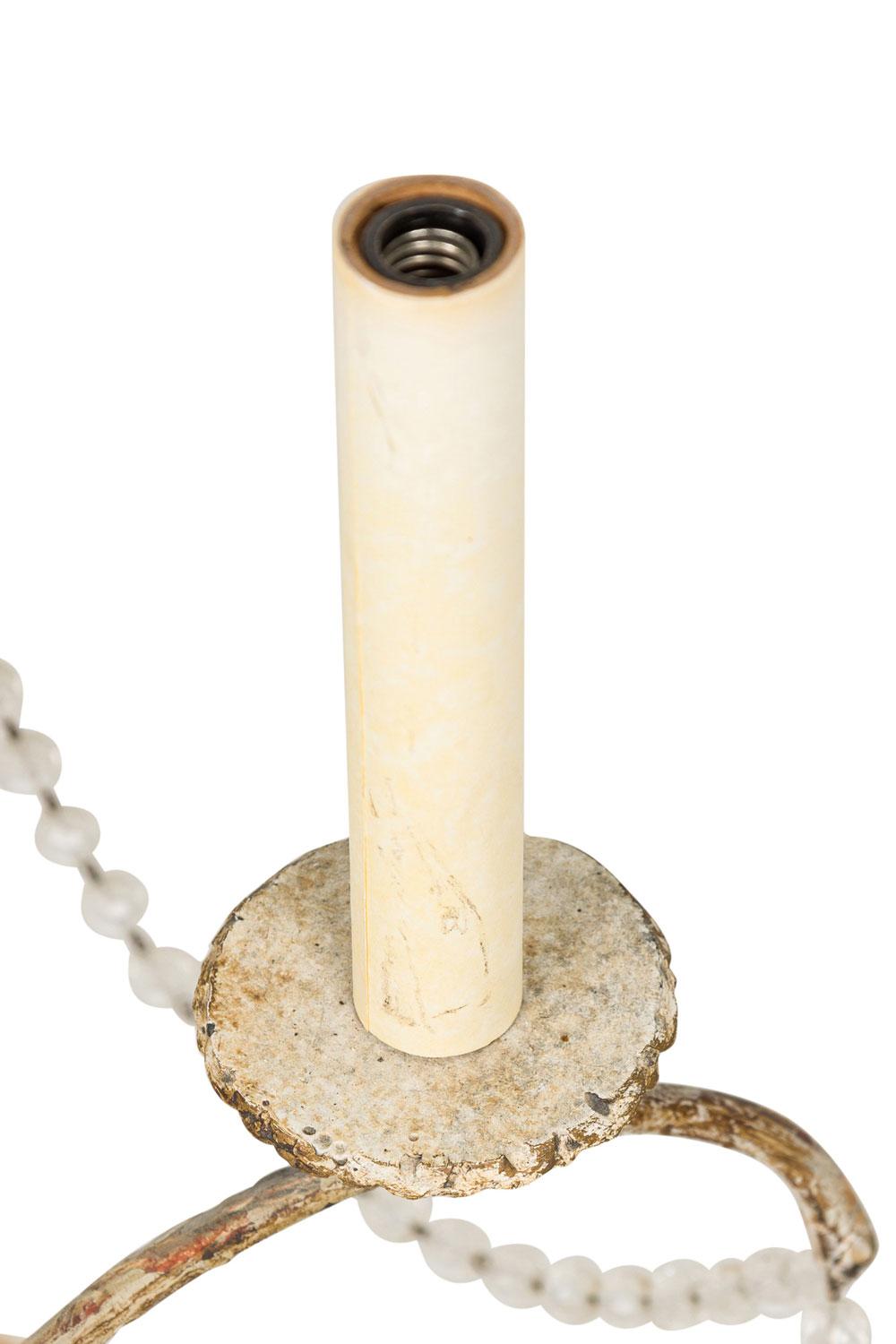 Niermann Weeks Italian 18th Century Rococo Style 9-Arm Chandelier in vendita 3