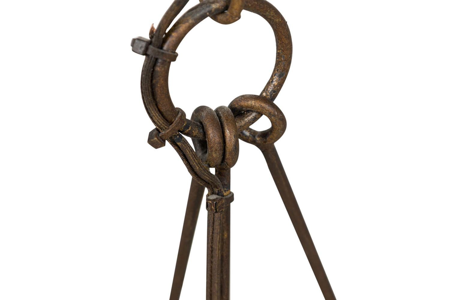 Niermann Weeks Italian 18th Century Rococo Style 9-Arm Chandelier in vendita 1