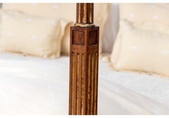 Niermann Weeks "Louis XVI" King Size Canopy Bed With Upholstered Headboard