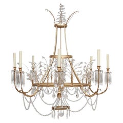 Niermann Weeks Swedish Crystal Chandelier