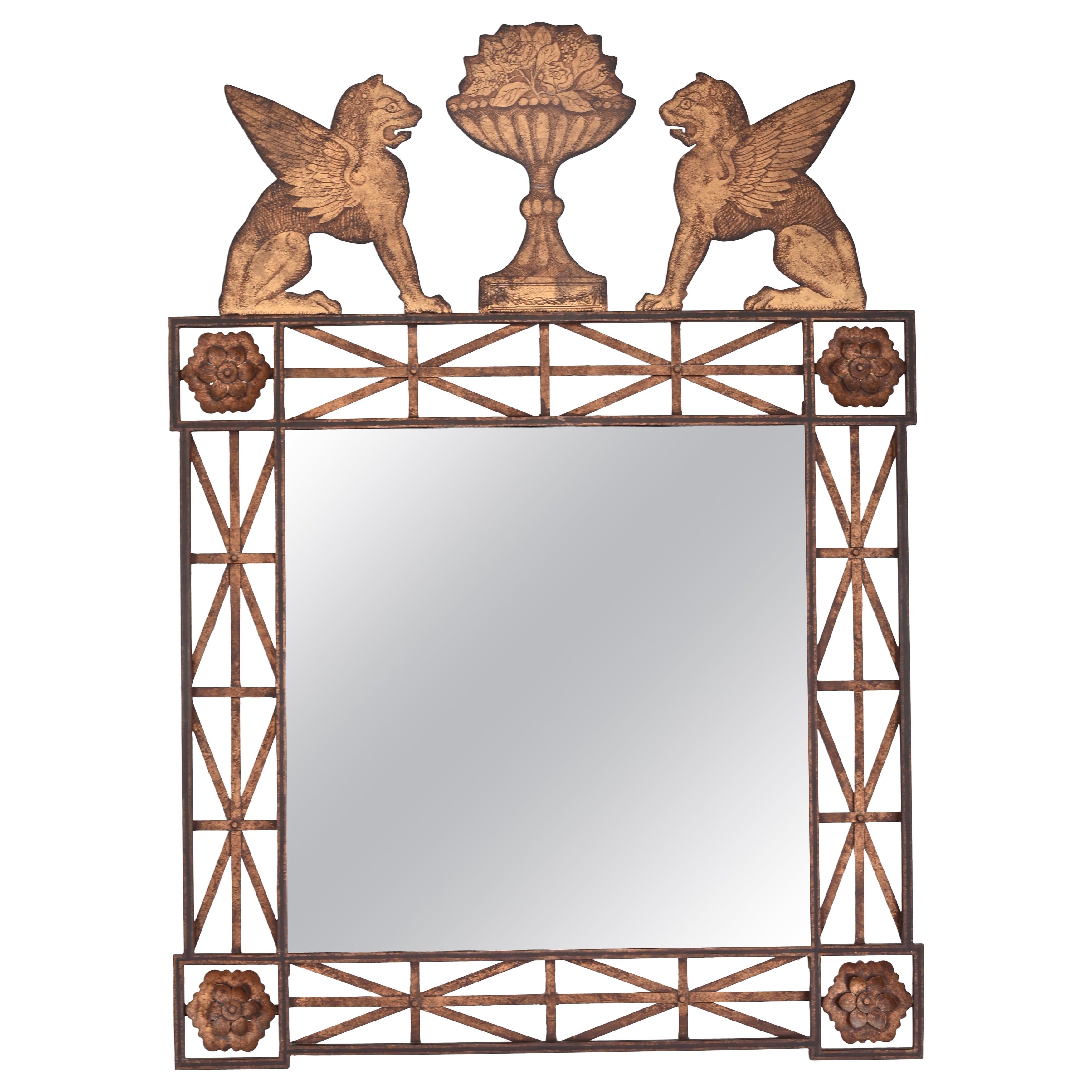 Miroir "Tole Griffin" de Niermann Weeks, n'est plus en production en vente