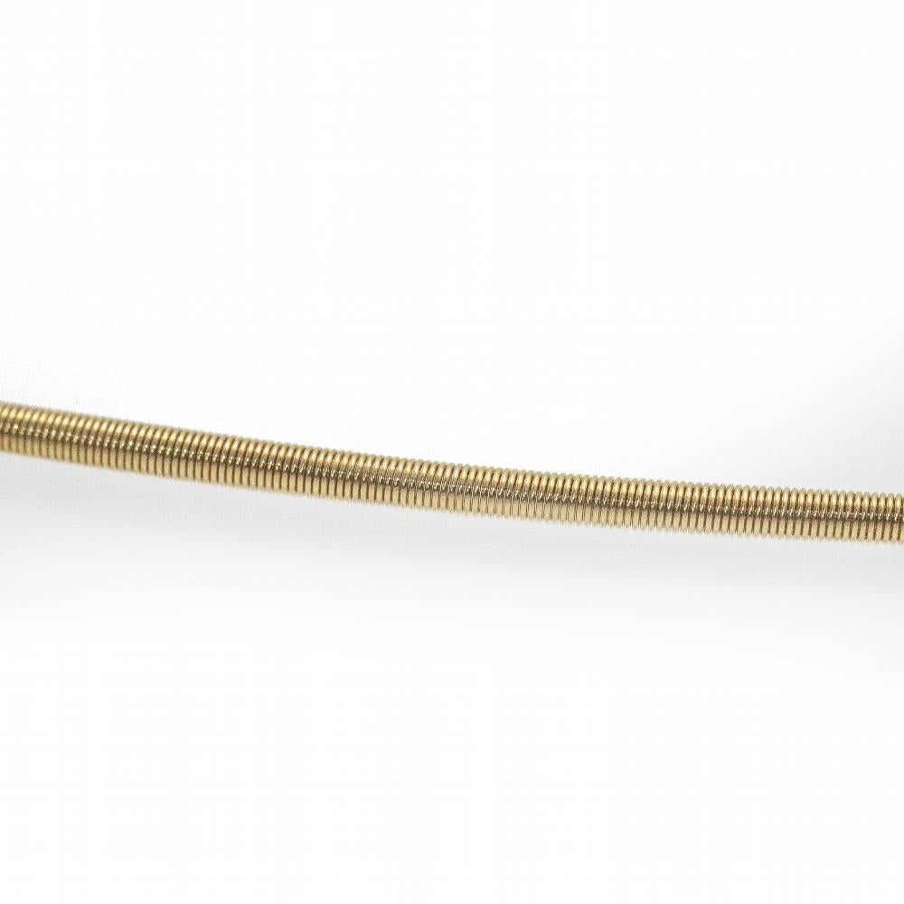 NIESSING Cable Chain unisex : 18kt Yellow Gold (750/-) : 4,90 grams : 4,90 grams : Bajonett clasp : 42cm long and 1,50mm thick : Brand new product : Ref.:D359989JC