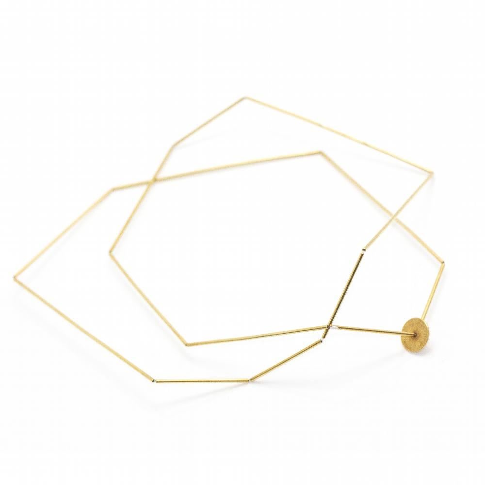 NIESSING Necklace in Yellow Gold In New Condition For Sale In Barcelona, CT