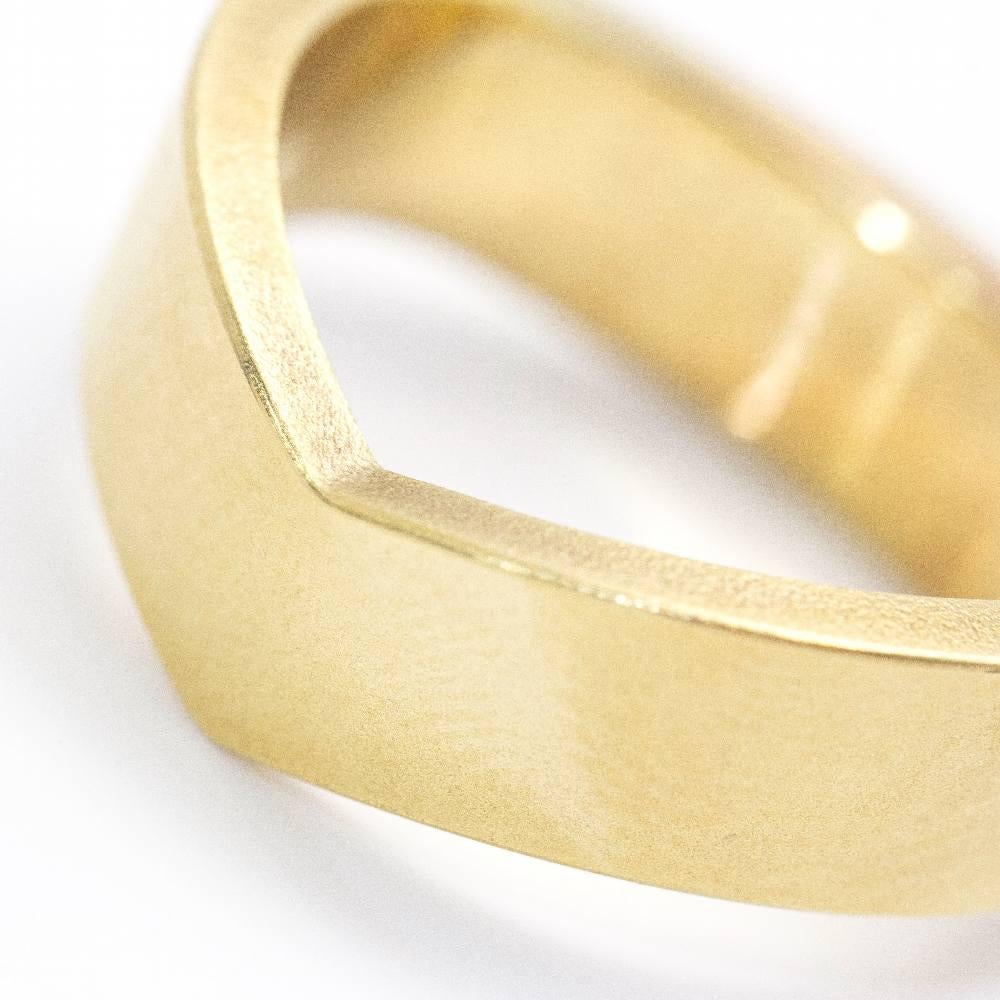 Women's NIESSING PIK Ring in Tinted Gold For Sale