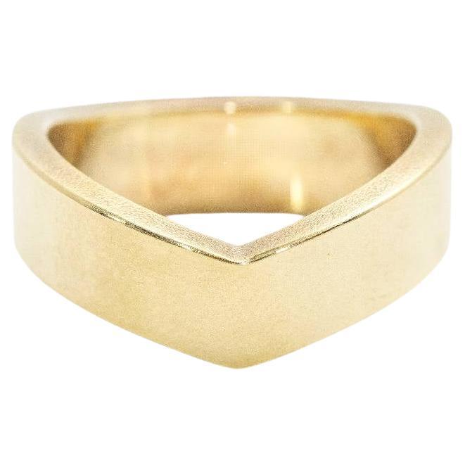 NIESSING PIK Ring aus getöntem Gold