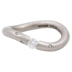 Niessing Ring in the Middle 1 Brilliant Approx. 0.25 ct, Approx. FW 'G' /VVS