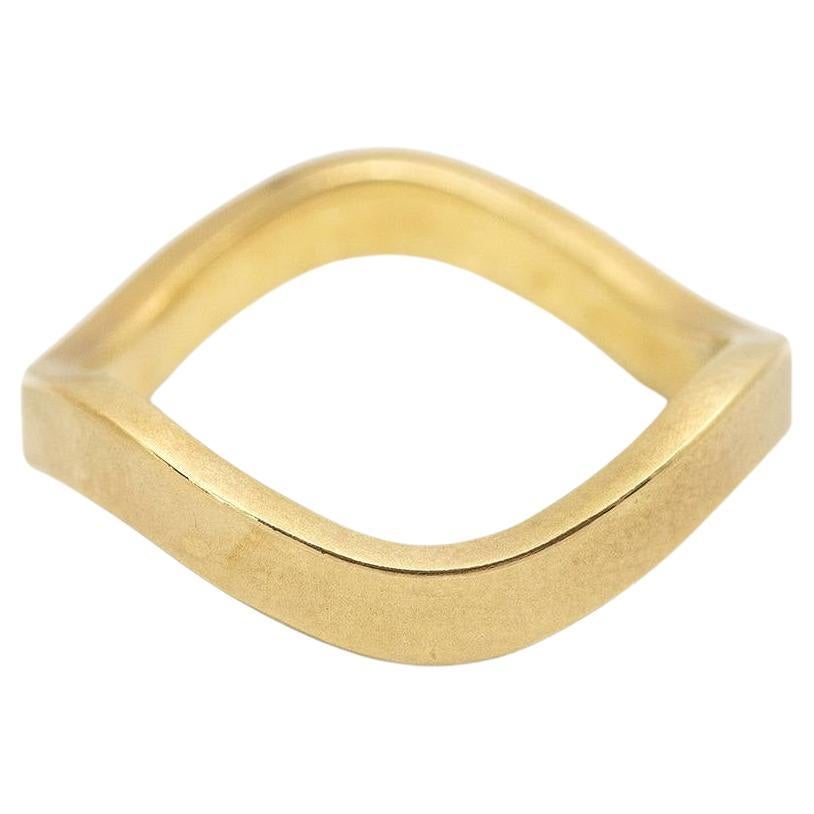 NIESSING WAVES Ring in Yellow Gold For Sale