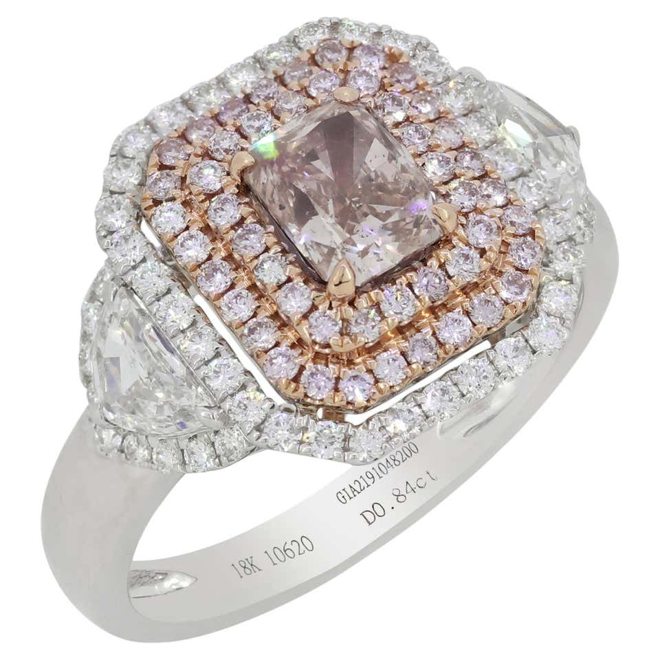 Nigaam 7.51 Cttw. Certified Blue Sapphire and Diamond Open Work Ring in ...