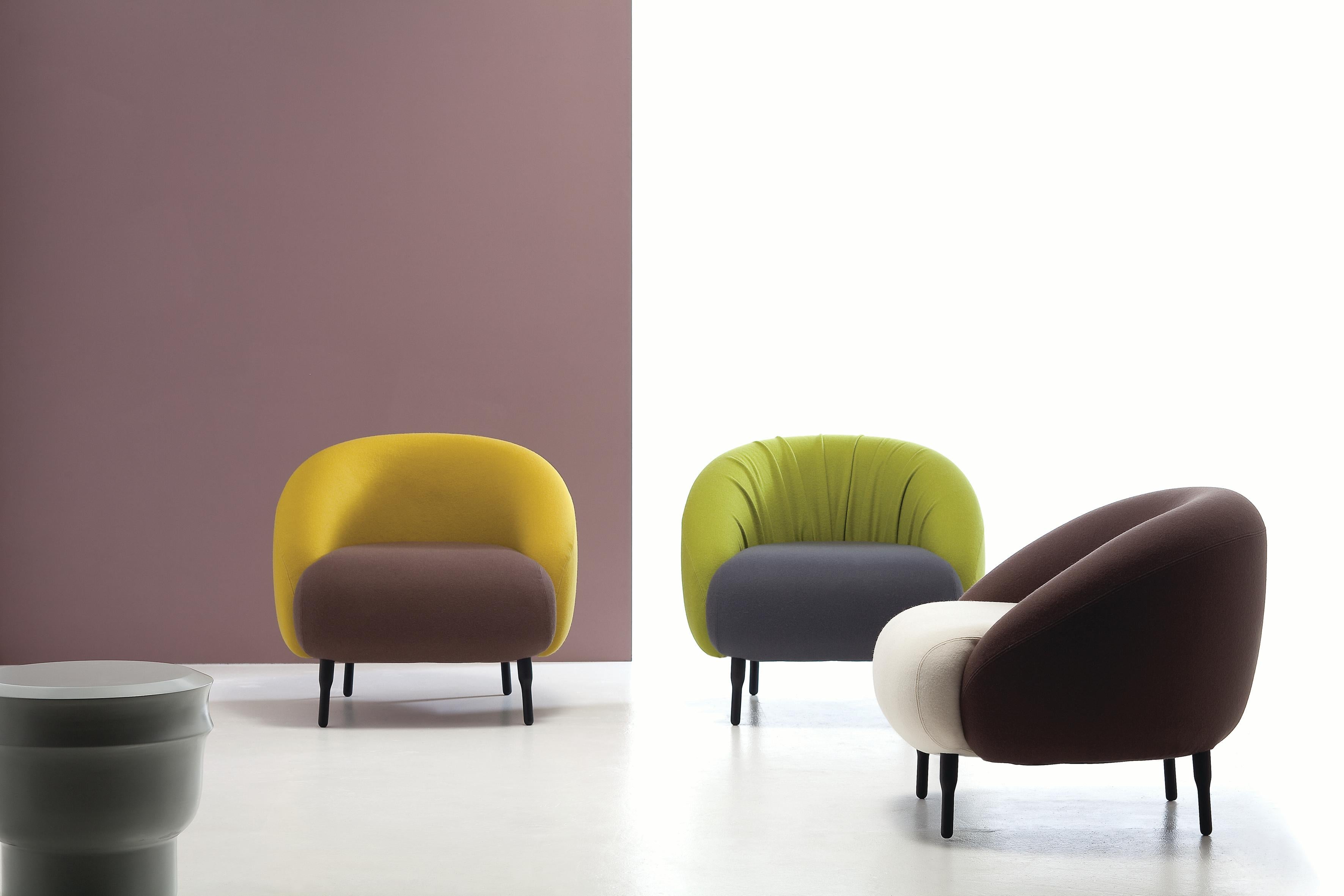 Bump Chair – Sessel aus reiner Wolle, von Nigel Coates im Zustand „Neu“ im Angebot in London, GB