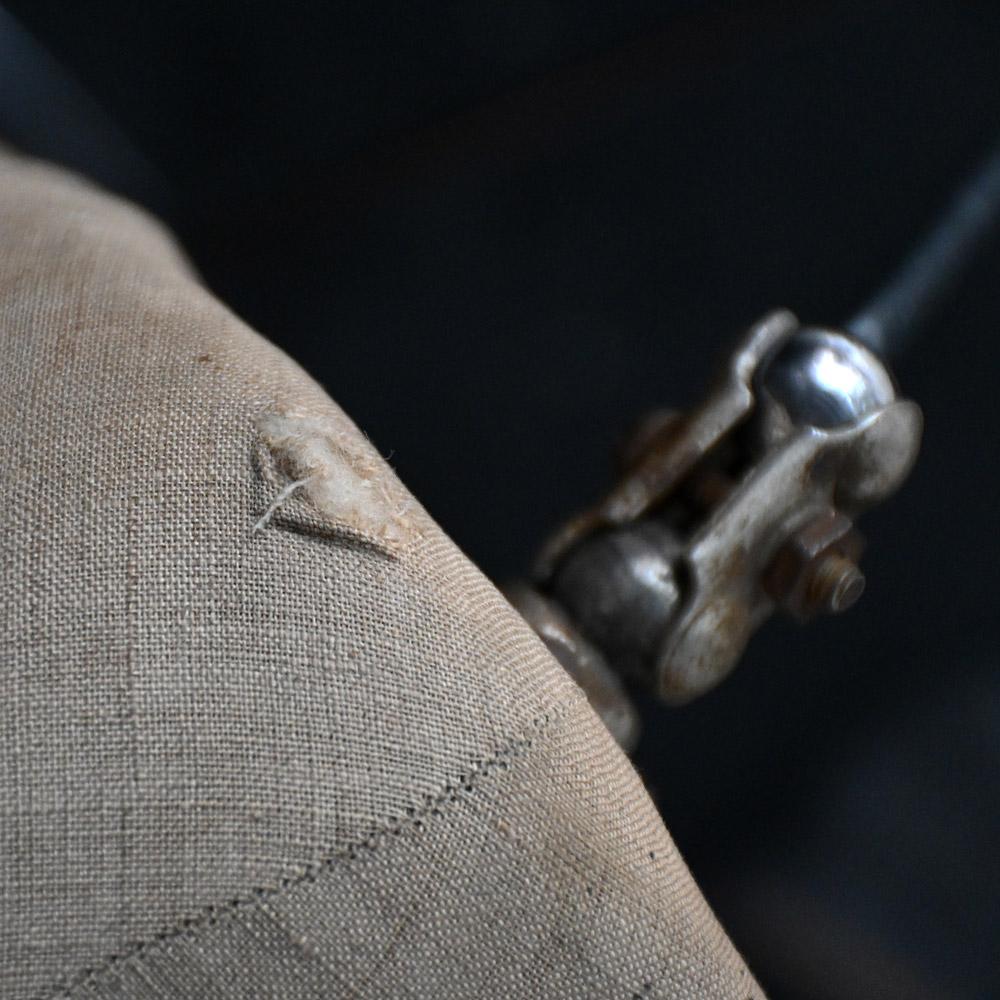 Nigel Coates Chrome and Linen Display Bust 6