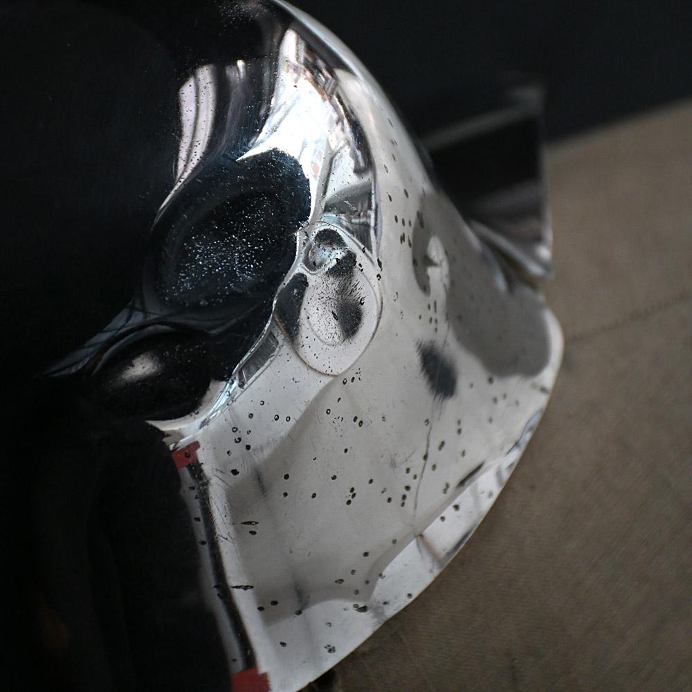 Nigel Coates Chrome and Linen Display Bust 7