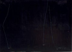 "Pyroclastic Fever," Peinture contemporaine de Nigel Cooke, paysage de ciel éclairé