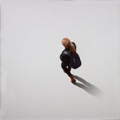 Nigel Cox, Urban Stroll, oil on canvas