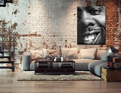 art celebrity portrait photography of Chris Rock by Nigel Parry