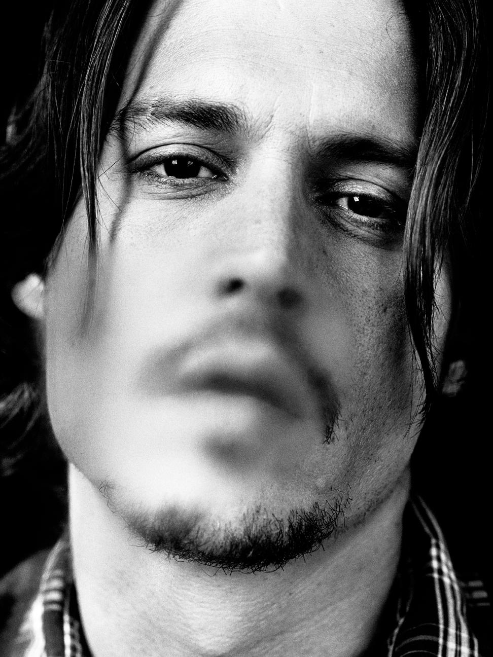 johnny depp portrait photography