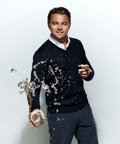 art celebrity portrait photography of Leonardo DiCaprio by Nigel Parry