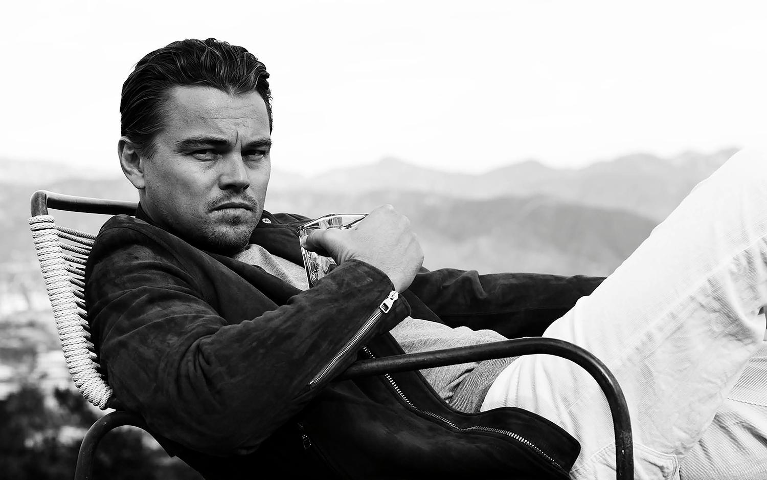 leonardo dicaprio portrait photography