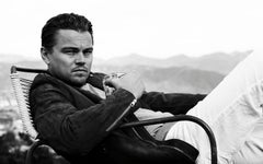 art celebrity portrait photography of Leonardo DiCaprio by Nigel Parry