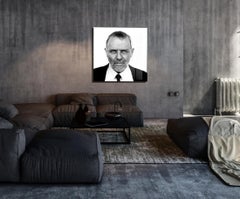 art celebrity portrait photography of Sir Anthony Hopkins by Nigel Parry