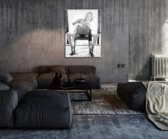 nude art celebrity portrait photography of Asia Agento by Nigel Parry