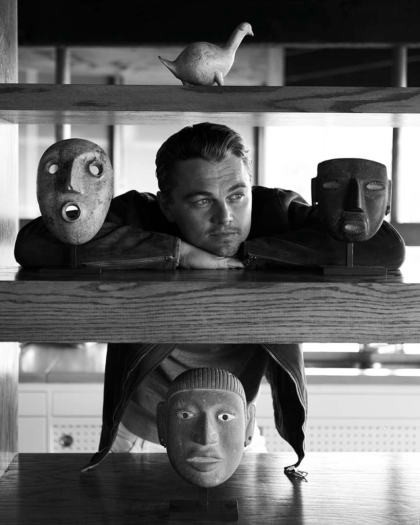 Nigel Parry Black and White Photograph - Leonardo Dicaprio - Limited Edition Fine Art Photography