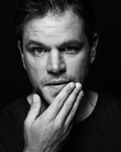 Matt Damon - Limited Edition Fine Art Photography