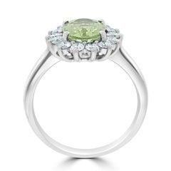 Nigerian Green Paraiba Tourmaline Ring