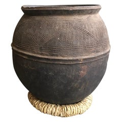 Nigerian Handmade Clay Jug