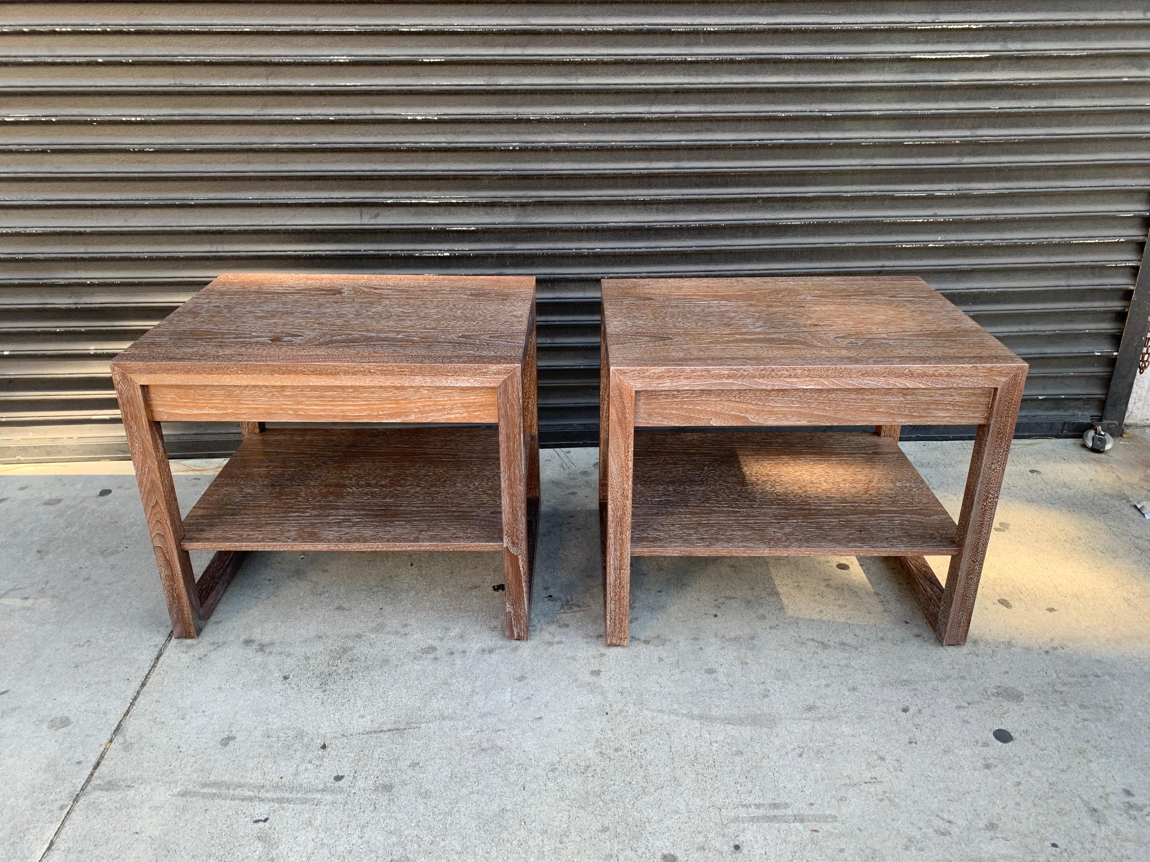 Nightstands or Side Tables by Altura in Ceruzed Walnut 5