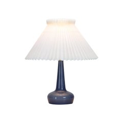 Night Blue MId Century Model 311 Table Lamp by Le Klint, Denmark